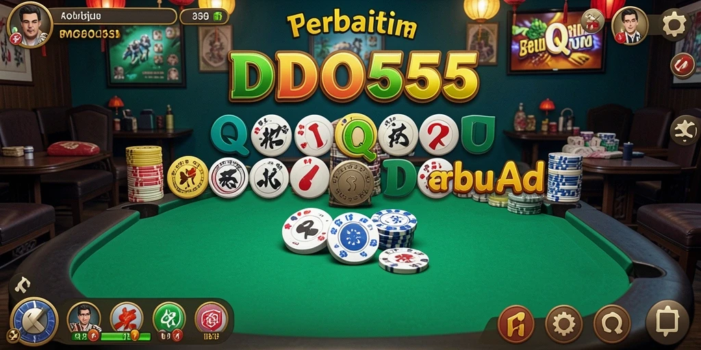 Screenshot DODO555 menampilkan gameplay seru QiuQiu.