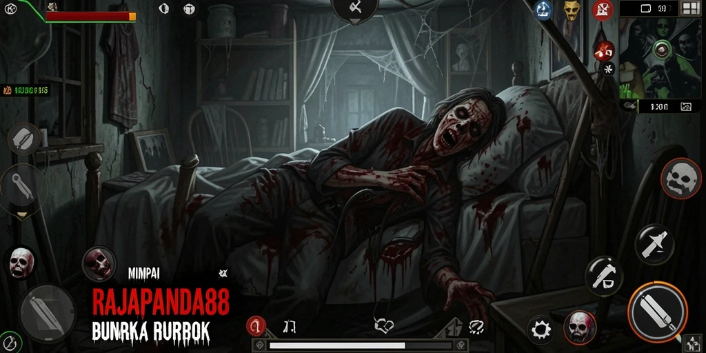 Gameplay menyeramkan di RAJAPANDA88 dengan suasana mencekam.