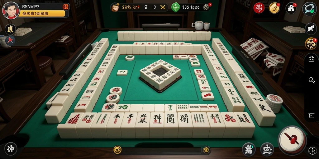 Tampilkan gameplay menarik dari RSNVIP7 dengan puzzel Mahjong.