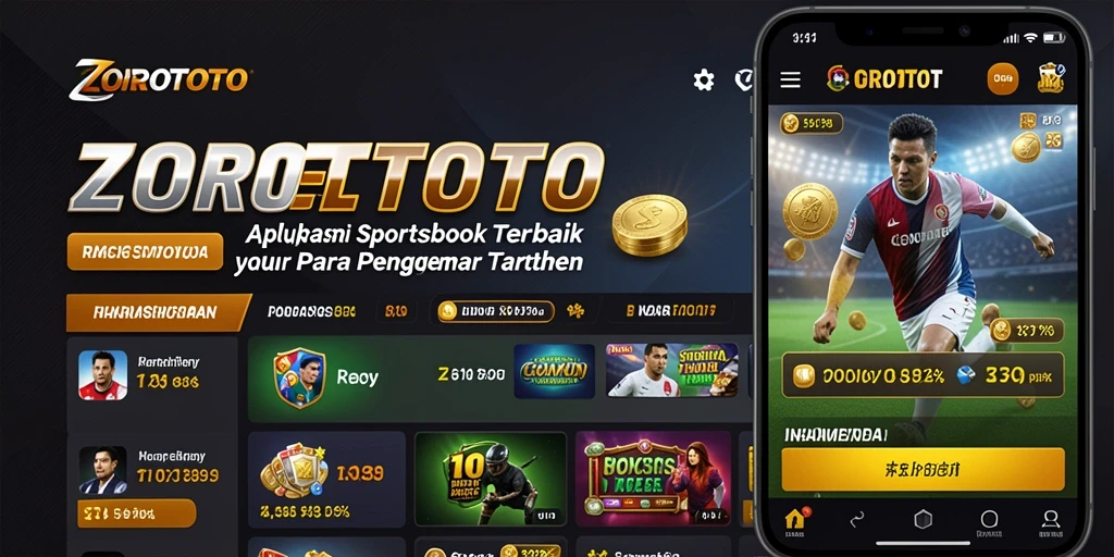 Tangkapan layar gameplay ZOROTOTO menampilkan taruhan olahraga yang menarik.